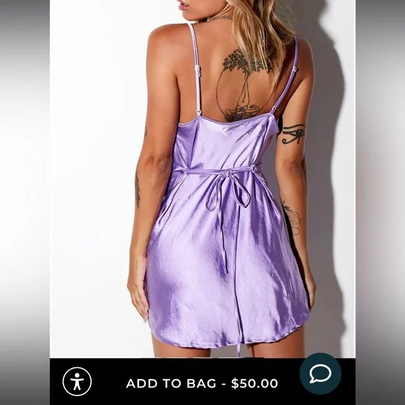 Motel rocks Paiva satin mini dress - Picture 5 of 12